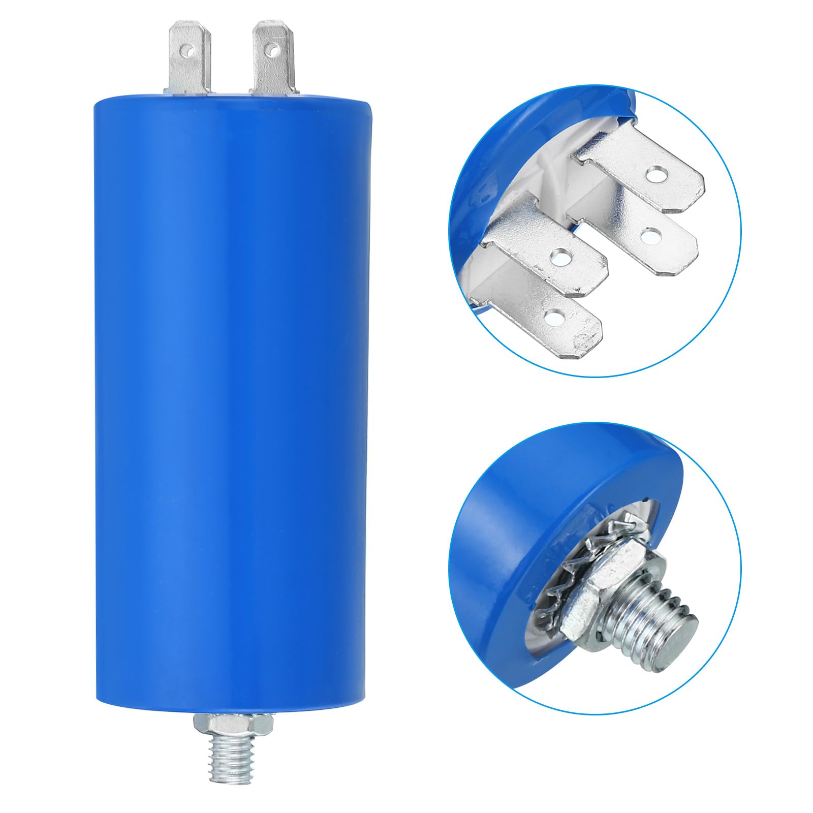 CBB60 35uF 450V AC Run Capacitor - 2 Wire Motor Start Capacitor For Pumps, Washing Machines, Compressors 2 thumbnail image