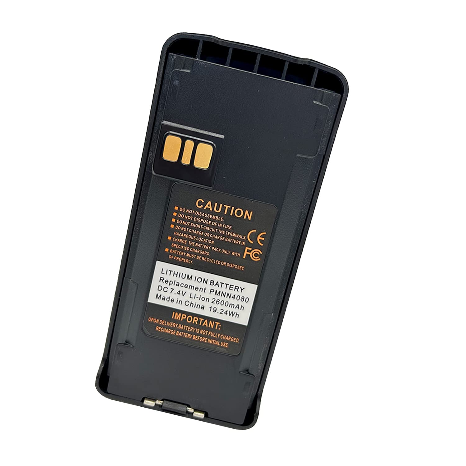 VBLL PMNN4080 2600mAh 7.4V Li-ion Replacement Battery for CP185 CP1200 CP1300 CP1600 CP1660 CP476 CP477 EP350 PMNN4476 PMNN4082BR PMNN4080B PMNN4081 (