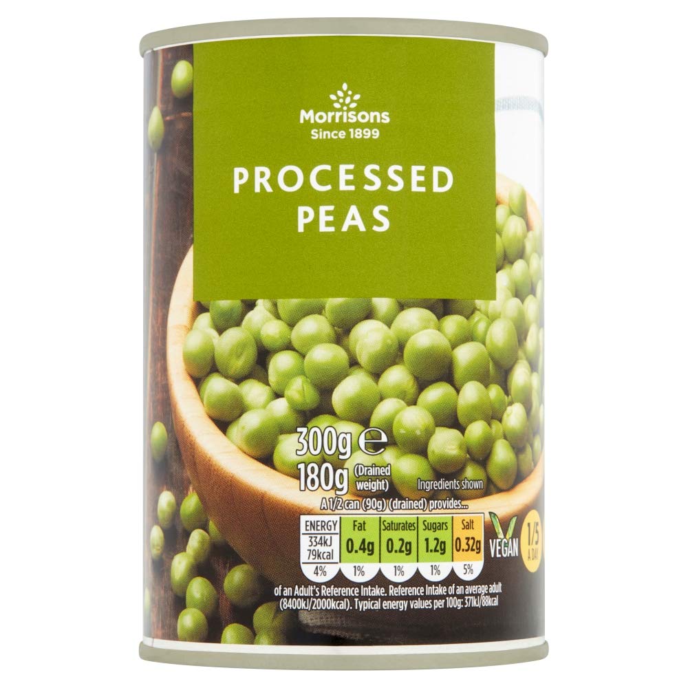 Morrisons Processed Peas, 300g
