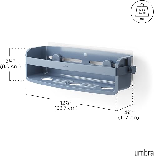Vista 39 de Umbra BIN ESQUINA ADHESIVA FLEX NEGRO