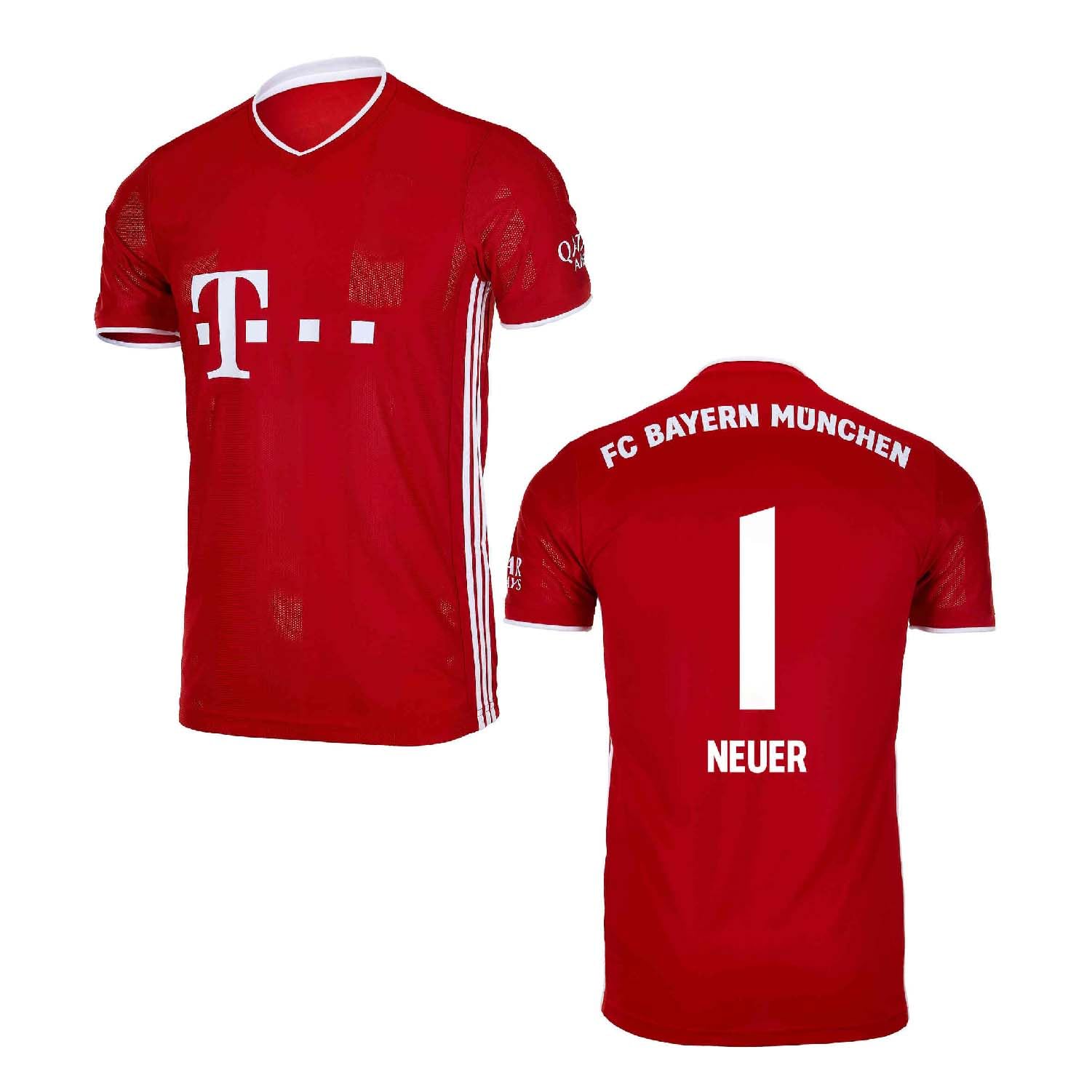 95MILES Neuer Jersey New Club Bayern Jersey 1 Number Football Jerseys Men's Home