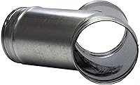 Vista 12 de Vent Systems 4'' Inch 45 Degree Duct Connector 3 Way Hose Adapter/Splitter for Hose T-Shape Round Pipe Connector- Extractor Fan - Duct Hose Dryer