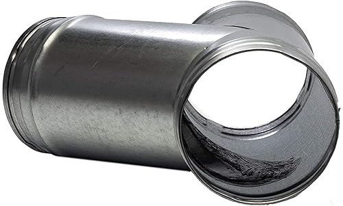 Miniatura 9 de Vent Systems Conector de conducto de 4 pulgadas y 45 grados, adaptador de manguera de 3 víasdivisor con junta de goma Conector de tubo redondo en