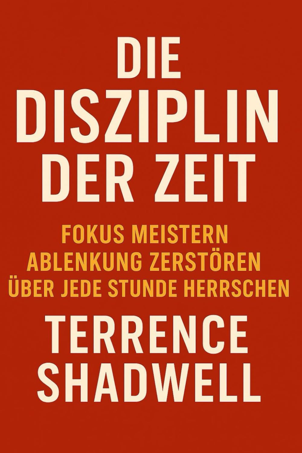 Die Disziplin der Zeit: Fokus meistern, Ablenkung zerstören, über jede Stunde herrschen