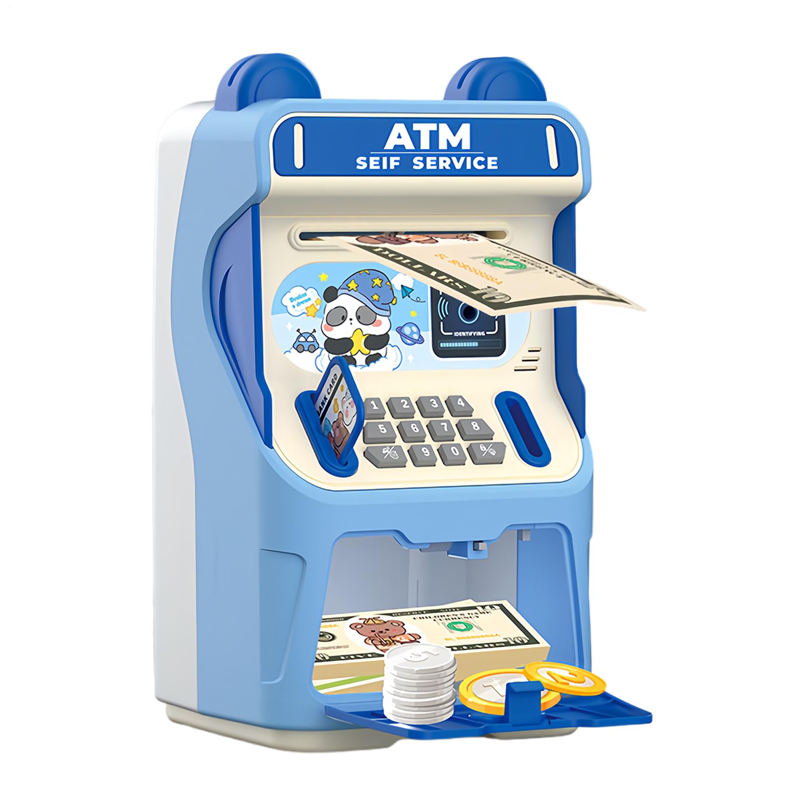 Tirelire automatique avec musique : idée cadeau enfant 3 ans