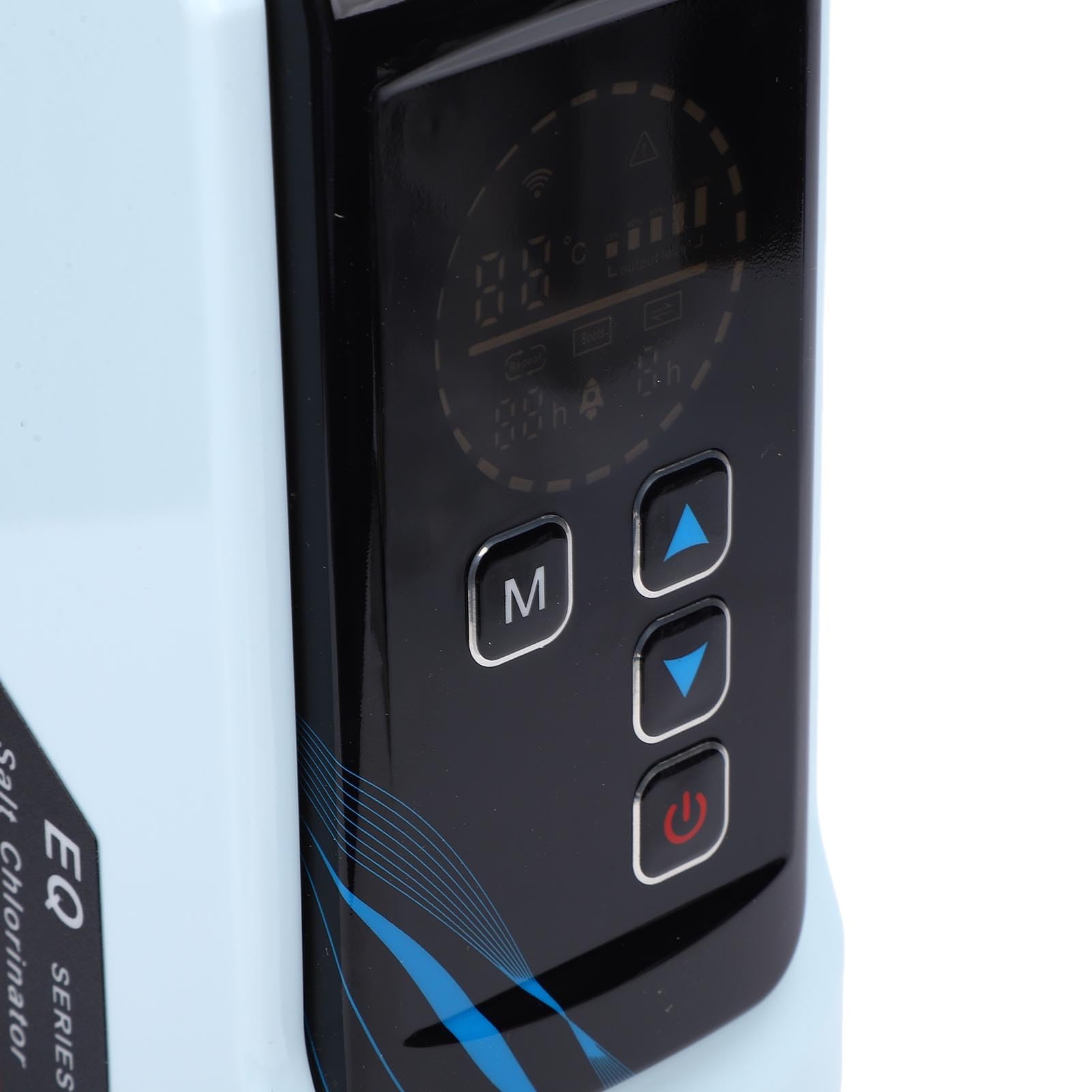 de Clorador Salino para Piscinas Clorador Integrado de Agua Salada para Piscinas 32 G por Hora Control Inteligente Autolimpieza Salida Ajustable para de 160 M3