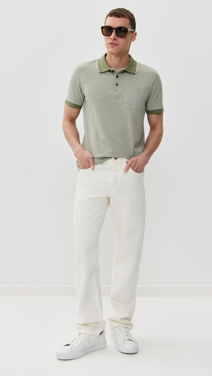 Theory Men's Birdseye Polo - Image 3