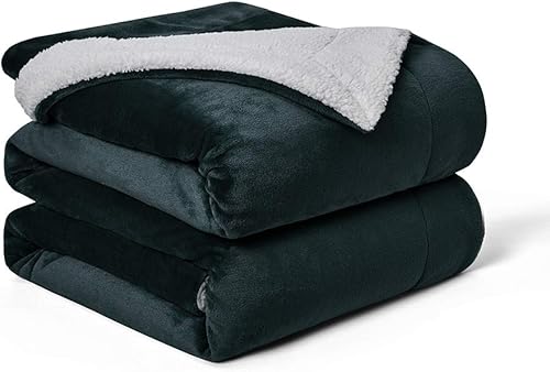 Miniatura 1 de Walensee Sherpa - Manta de forro polar de felpa, muy suave, reversible, manta de franela de microfibra para sofá, cama, sofá ultra lujoso, cálido y