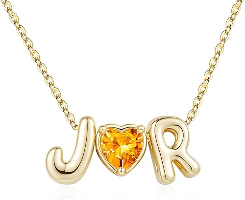 M MOOHAM Birthday Gifts for Mom - Mom Birthday Gifts from Daughter Two Initial N