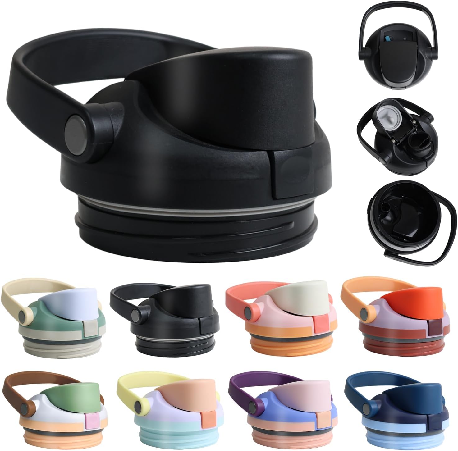 Replacement Lid for Owala FreeSip Sway - Fits 30oz Water Bottles, Leakproof Cap, BPA-Free Water Bottle Accessory for Owala FreeSip Sway