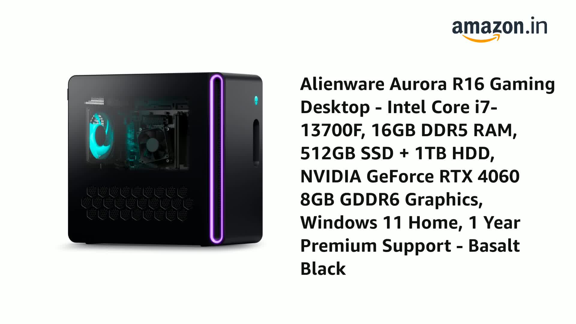 Alienware Aurora R16 Gaming Desktop