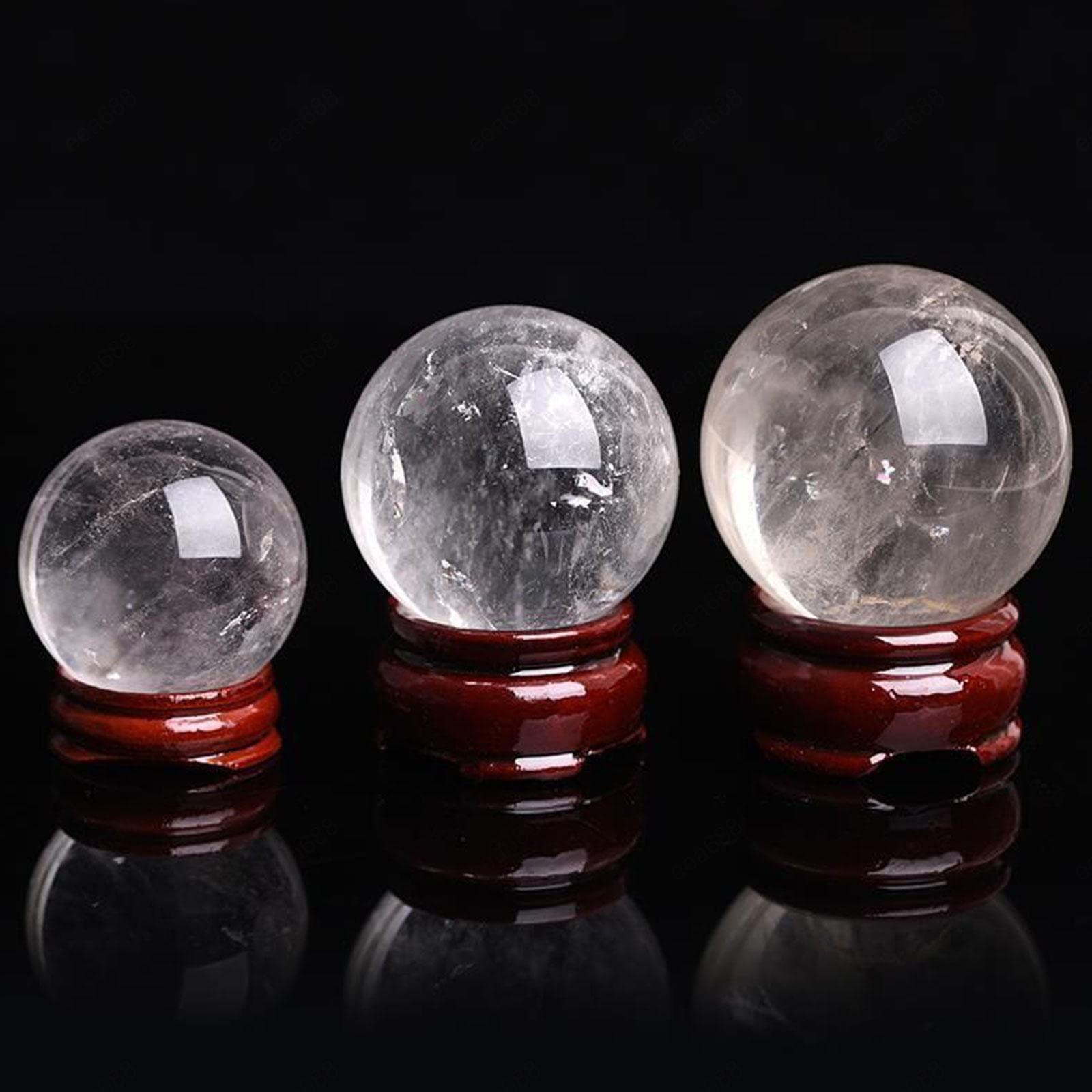 VOANZO 10 stuks acryl bol display standaard heldere ronde bal