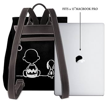 ⭐フォロワー  チャーリー リュック レザー バックパック ブラウン Amazon.co.jp: スヌーピー チャーリーブラウン リュック
