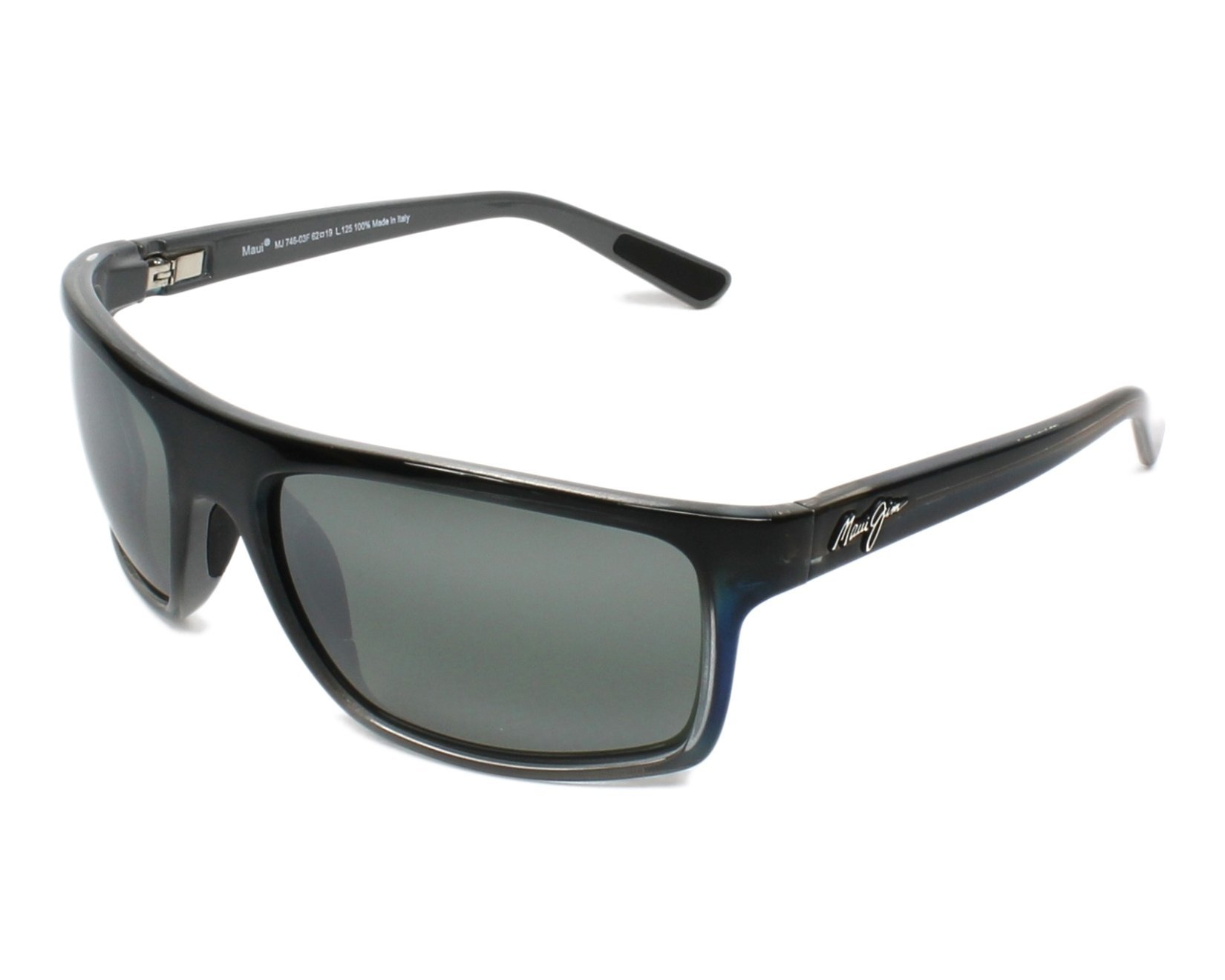 Maui Jim Unisex Blue Byron Bay 746-03F - Sunglasses - 62 Mm - Accessories