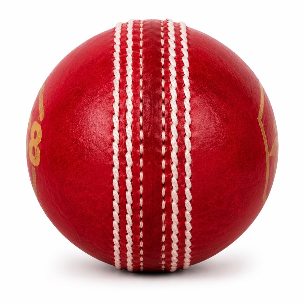 Vozee Club Practice Red Leather Cricket Ball, Alum Tanned, Waterproof, Hand-Stitched, 4-Piece, for Club & T20 Matches-image-46