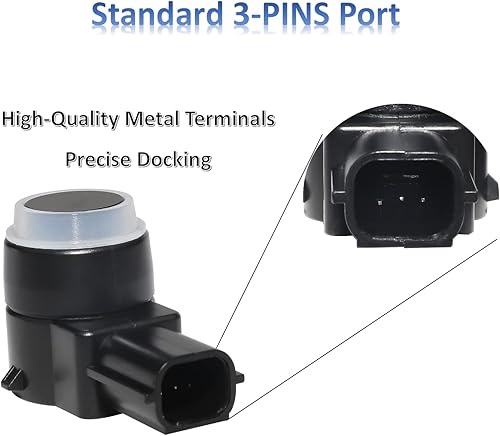 Miniatura 6 de MANATEE 15239247 Sensor de asistencia de estacionamiento trasero de respaldo 4 piezas para Cadillac Buick Chevrolet Chevy Tahoe Traverse GMC 1500