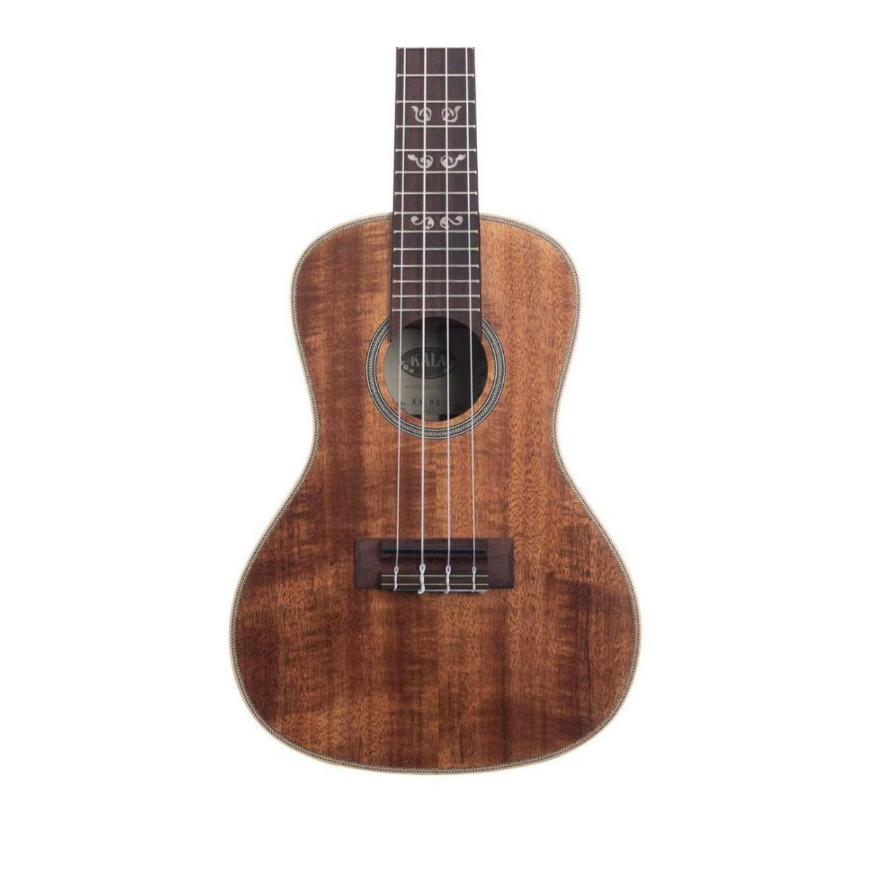 Kala Brand Music Co. All Solid Acacia, 4-String Ukulele, Natural, Concert (KA-SA-C) - Image 5