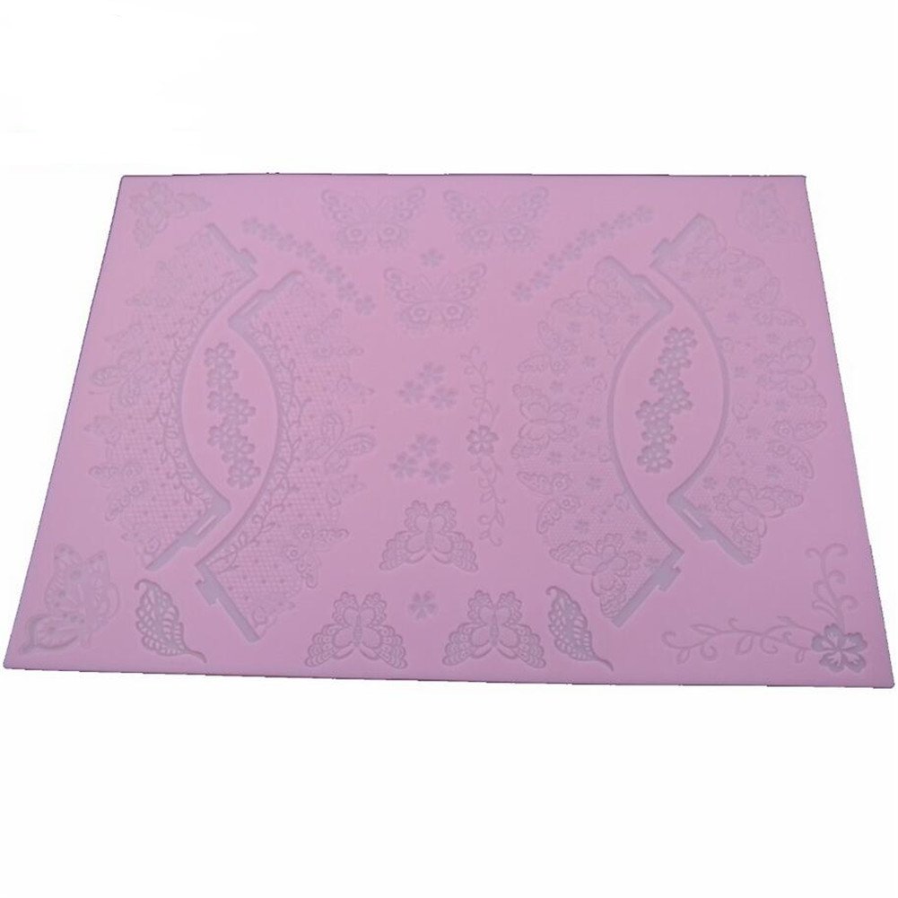 Stampo in silicone con farfalla commemorativa per toppers per torte