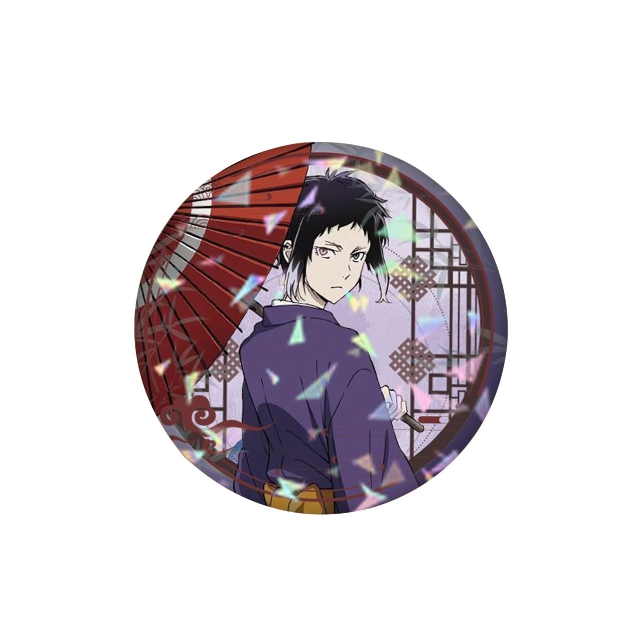 Amazon.co.jp: 文豪ストレイドッグス バッジ 太宰治 だざい おさむ