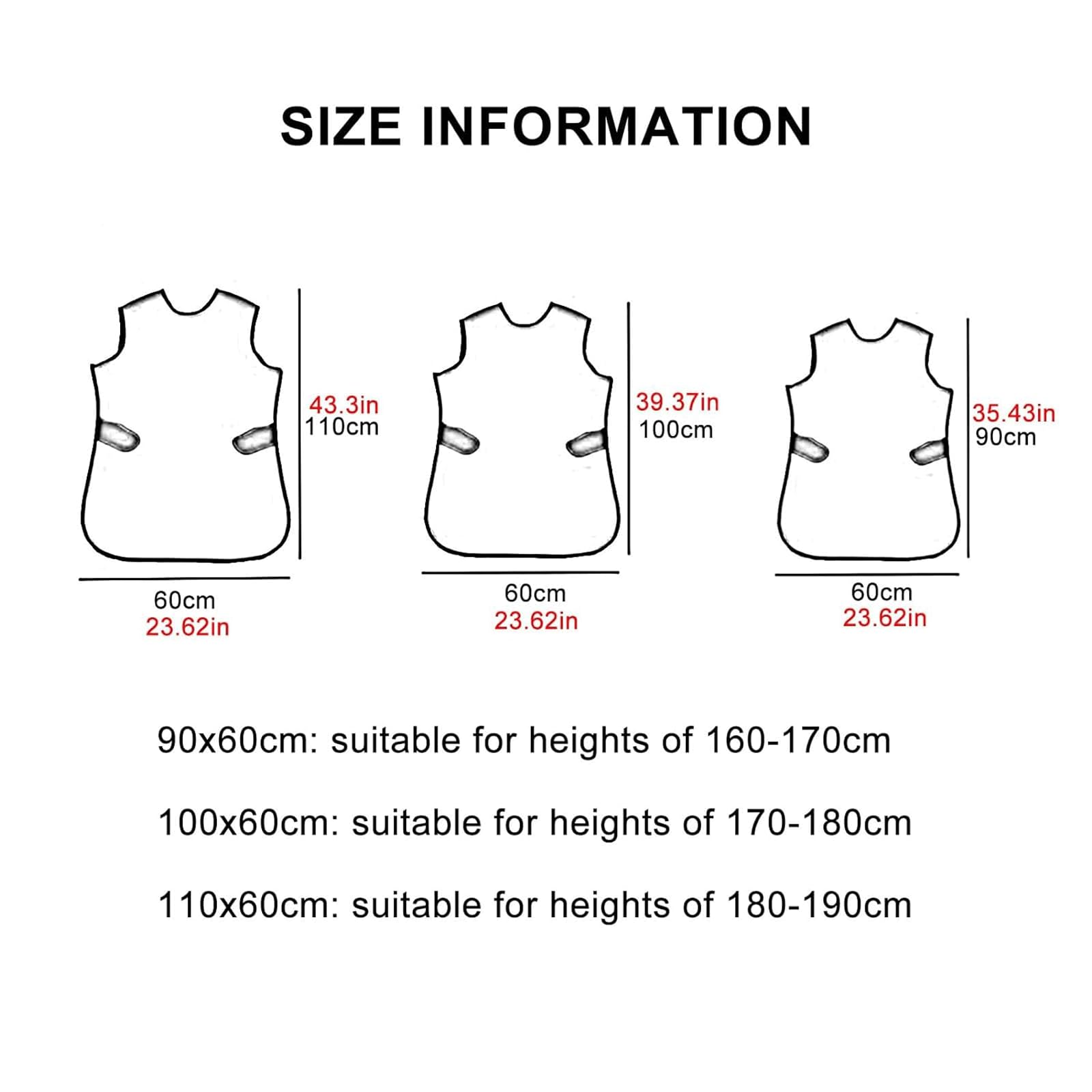 Gilet di Piombo 0.35/0.5Mmpb Abito di Piombo Scudo a Raggi X Abbigliamento Protezione Gilet di Piombo Protezione dalle Radiazioni Grembiule di Piombo per Laboratori Case di Cura