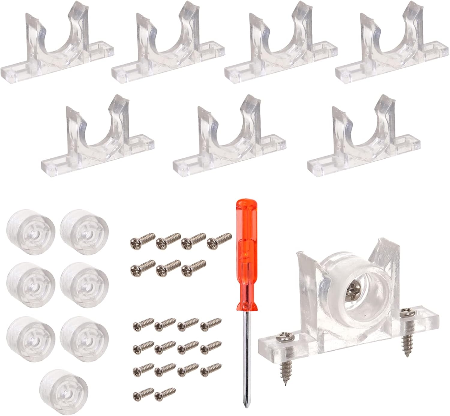 DGQ False Front Clips Full Set Sink Tip Out Snap False Drawer