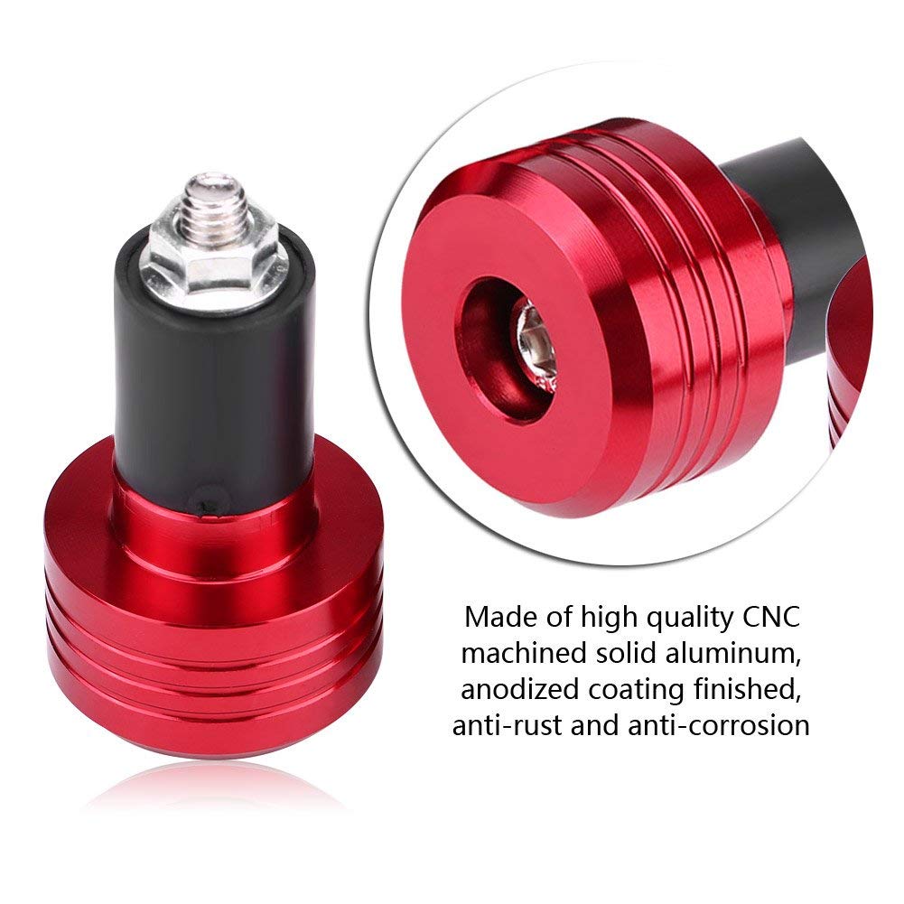 STR8 Stuur Einde Anti-Vibratie Shorty - Aluminium