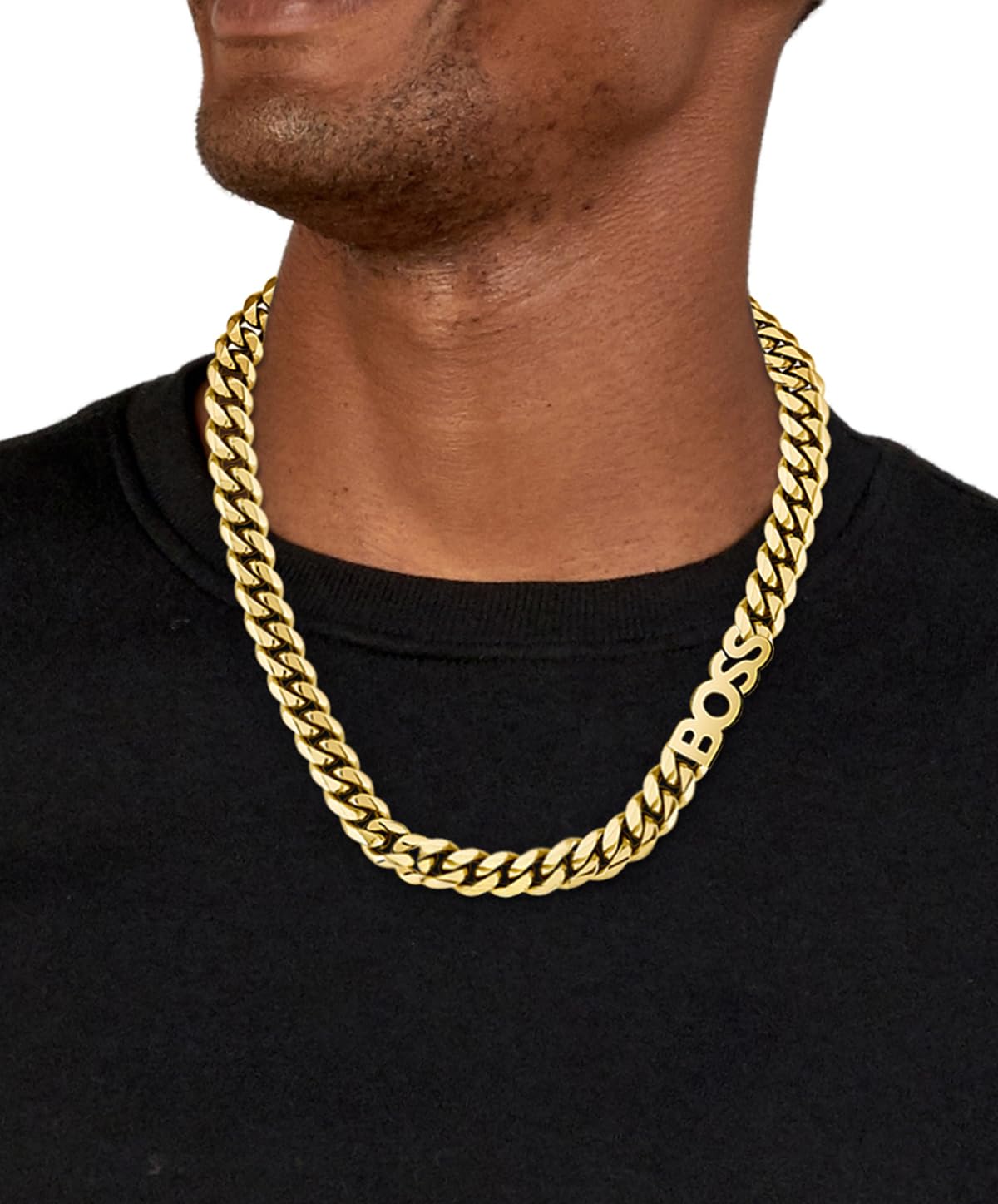 BOSS Jewelry Collar de cadena para Hombre Colección KASSY Oro amarillo - 1580442