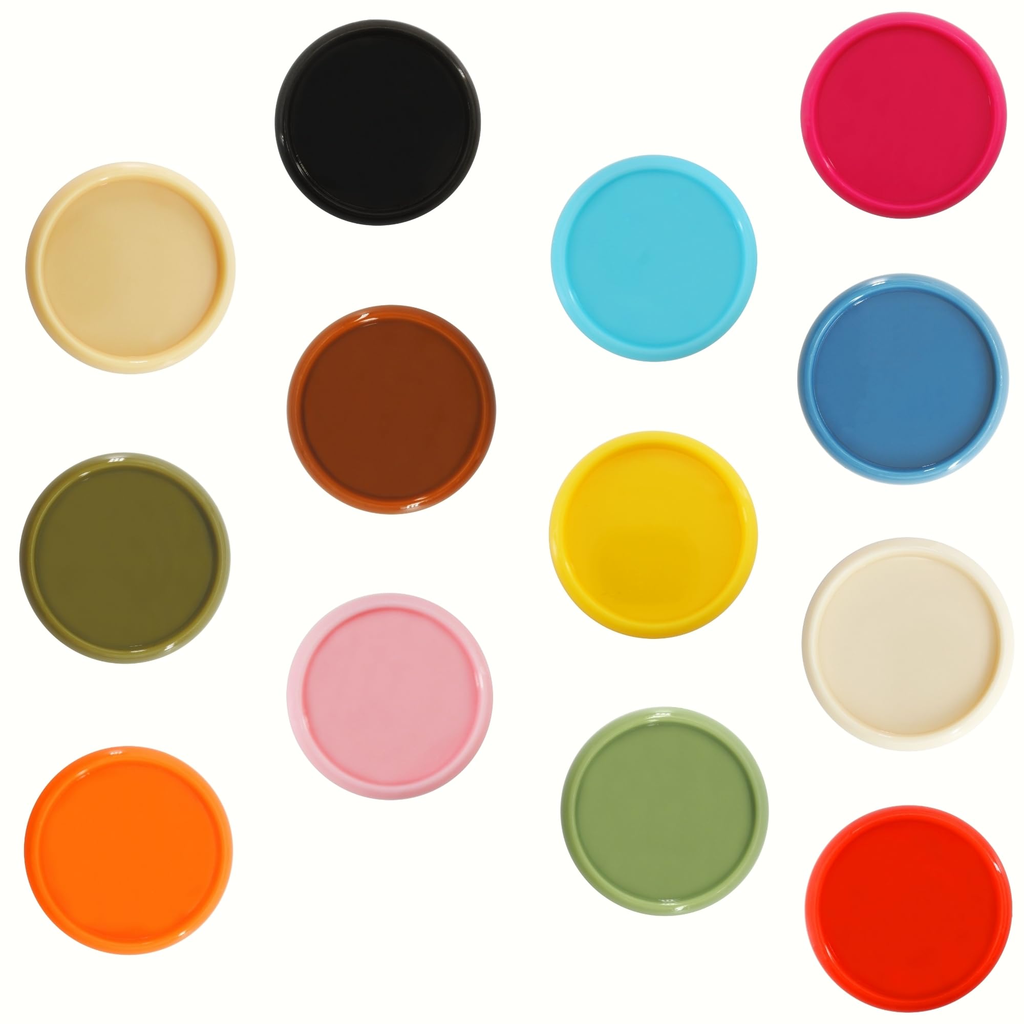 ITSYHPRO 33PCS Discbound Expansion Discs Rings for DIY Bind Notebook and Planner Back to School Supplies (Mixed,0.9"/24 mm) — image 1
