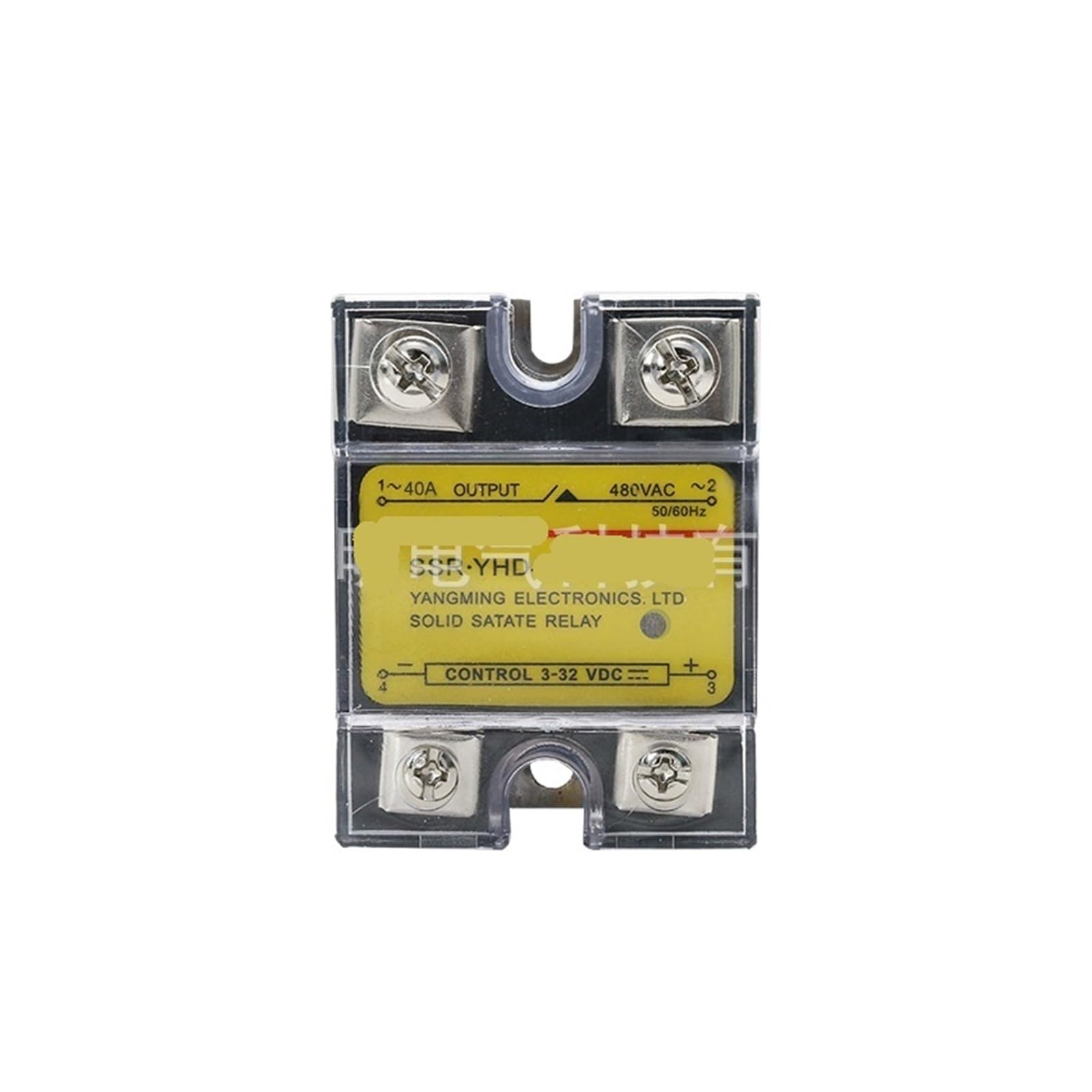 Relais à semi-conducteurs monophasé YHD4880A pour stabiliser la température des fours