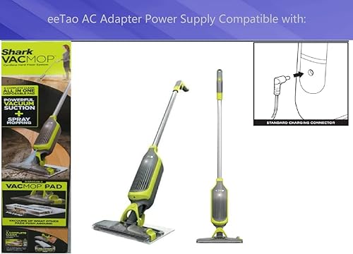 Miniatura 2 de Cargador de repuesto de adaptador de 13.3 V CACC compatible con Shark VM200 VM190 VM19026 VMP30 VM20026 VM200C VC200 UM200 UM205 VC205 Series 10.8V