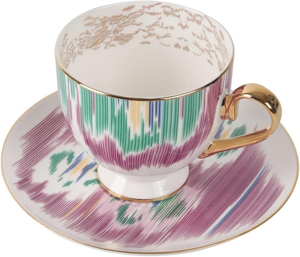 Taza de café de cerámica, Taza y platillo de té de China, Juego de Taza de café de cerámica con platillo y Cuchara, Tazas de café, Juego de Taza y platillo de café de cerámica hech