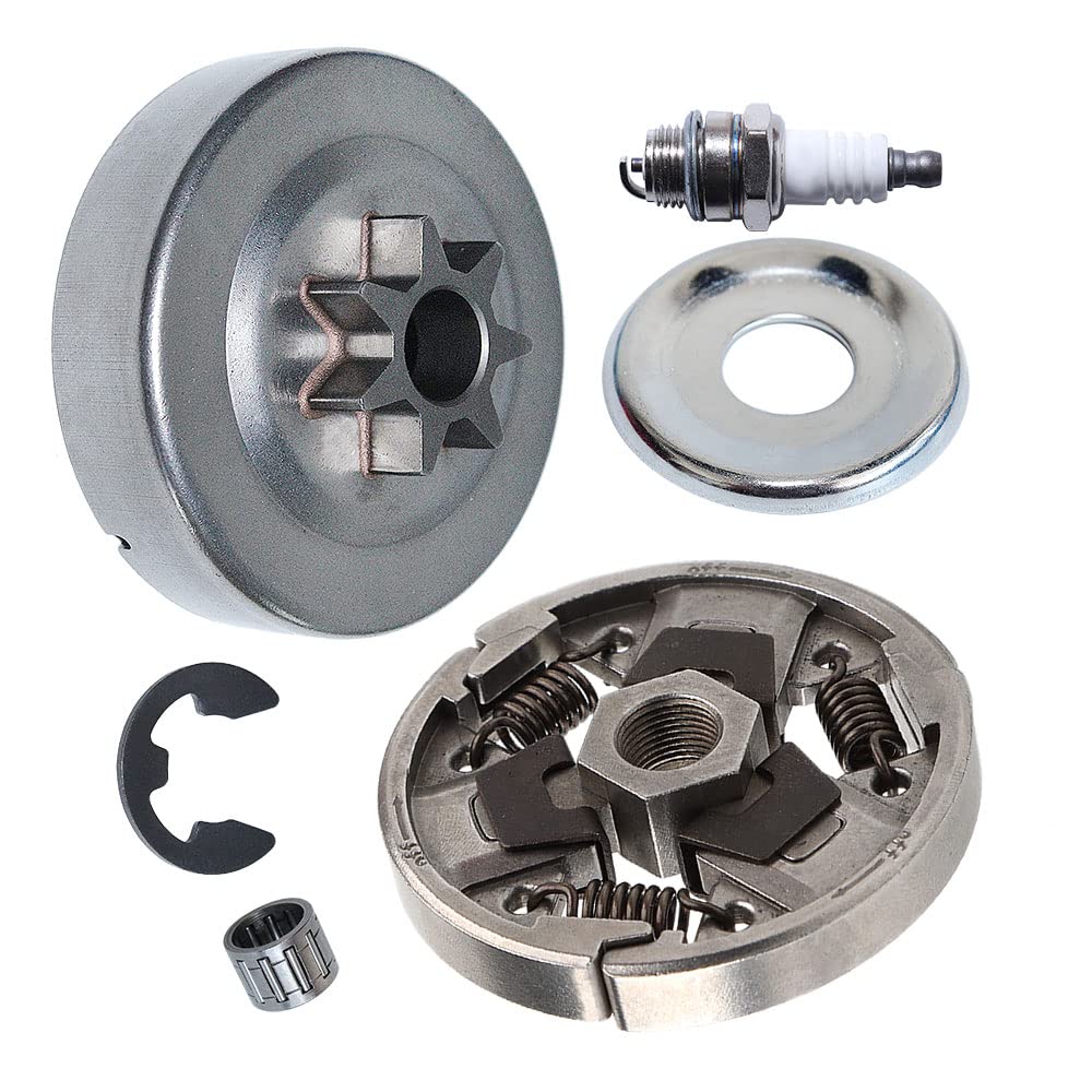 Kit de bujías de piñón de embrague de 325 "-7T for motosierra S-ti-hl 024 026 MS240 MS260 MS 240 260 PRO 1121 640 2004, piezas de repuesto