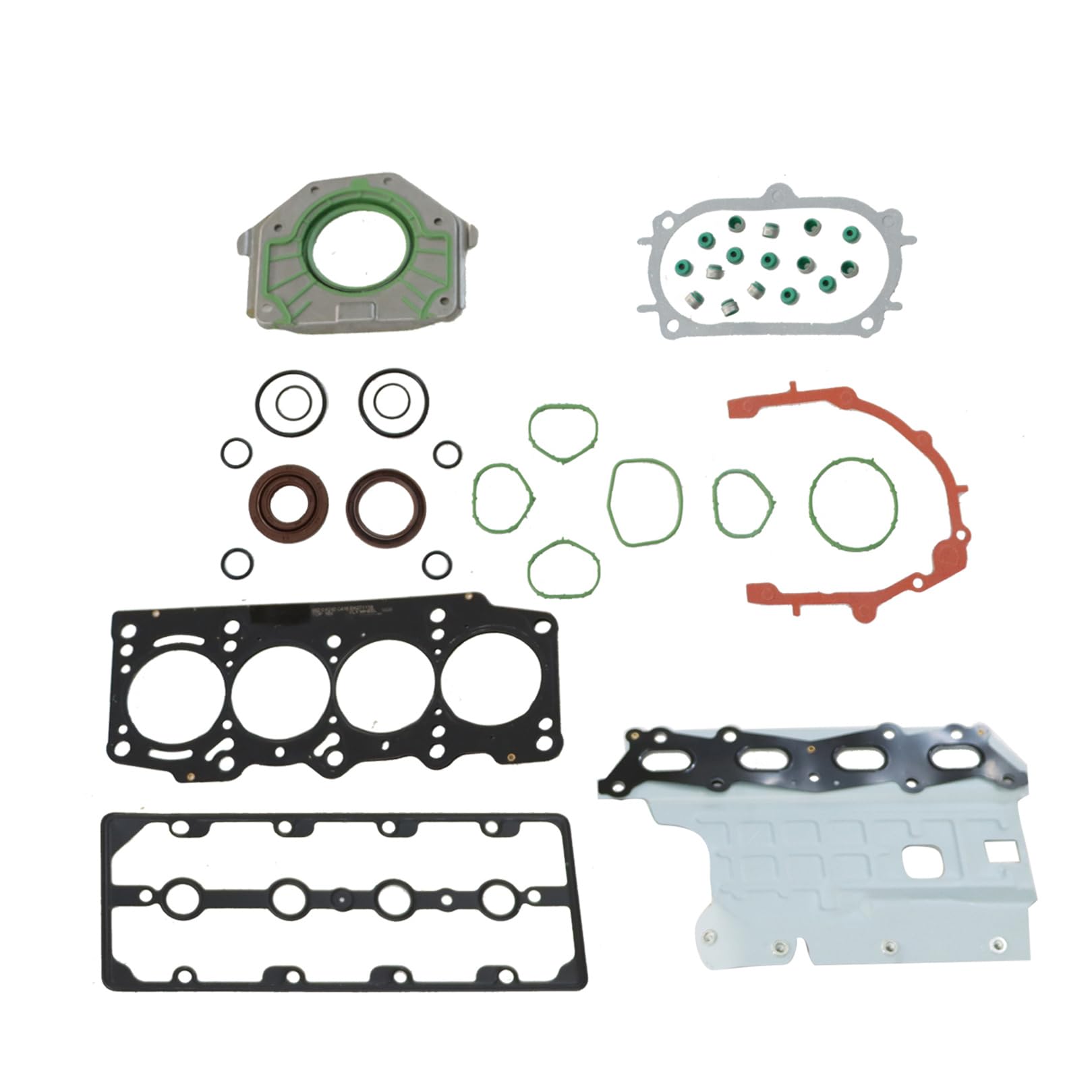 Jecoupoon 6389457 MLS Head Gasket Set Compatible with 500 500L 500X TIPO GIULIETTA 1.4L L4 Cylinder Head Gasket Kit