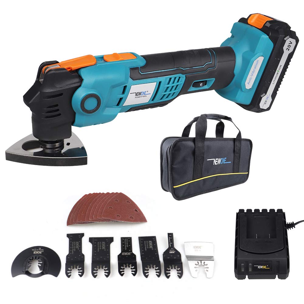 Buy NEWONE 20V Oscillating Tool Kit,Max Quickrelease Antivibration
