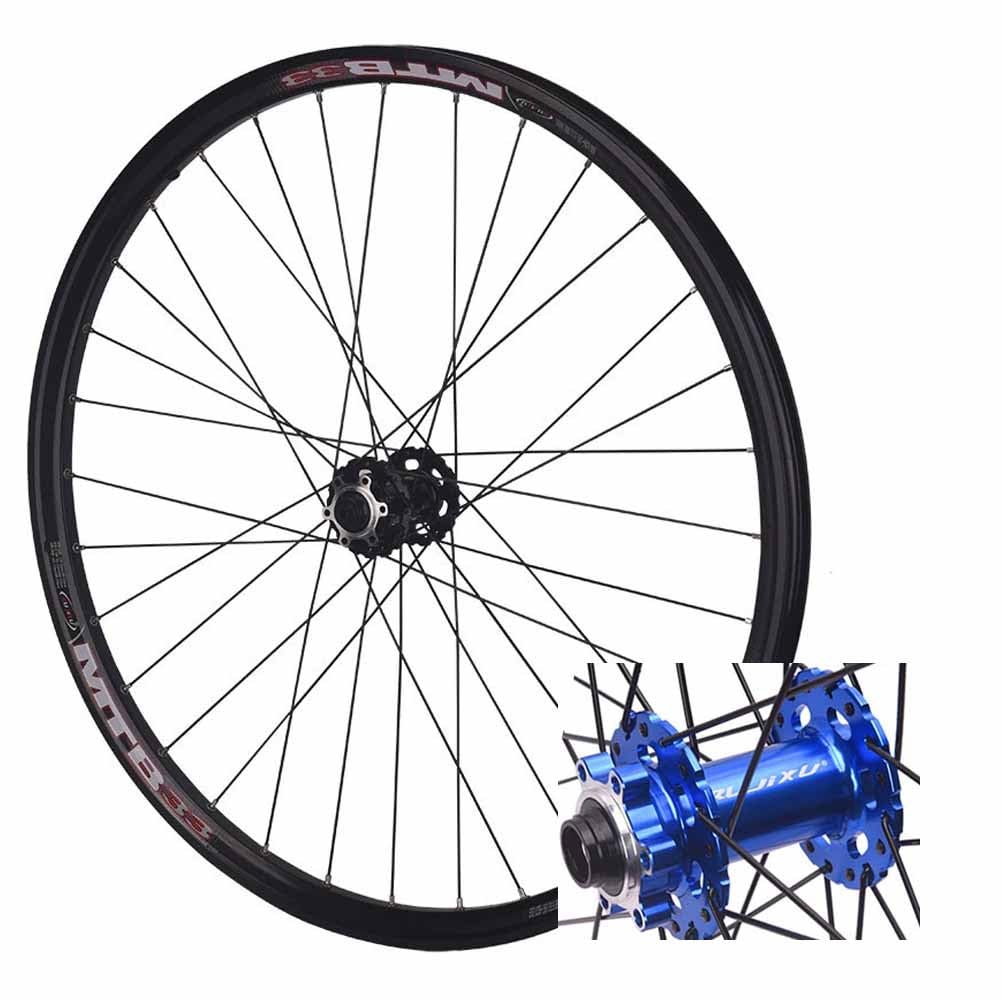 IBOWZ Mountain MTB Bike Wheel Set, Thru Axle Boost Wheelset 26 27.5 29inch Mountain Bike Front Rear Wheels Disc Brake Rim for Dirt Jump