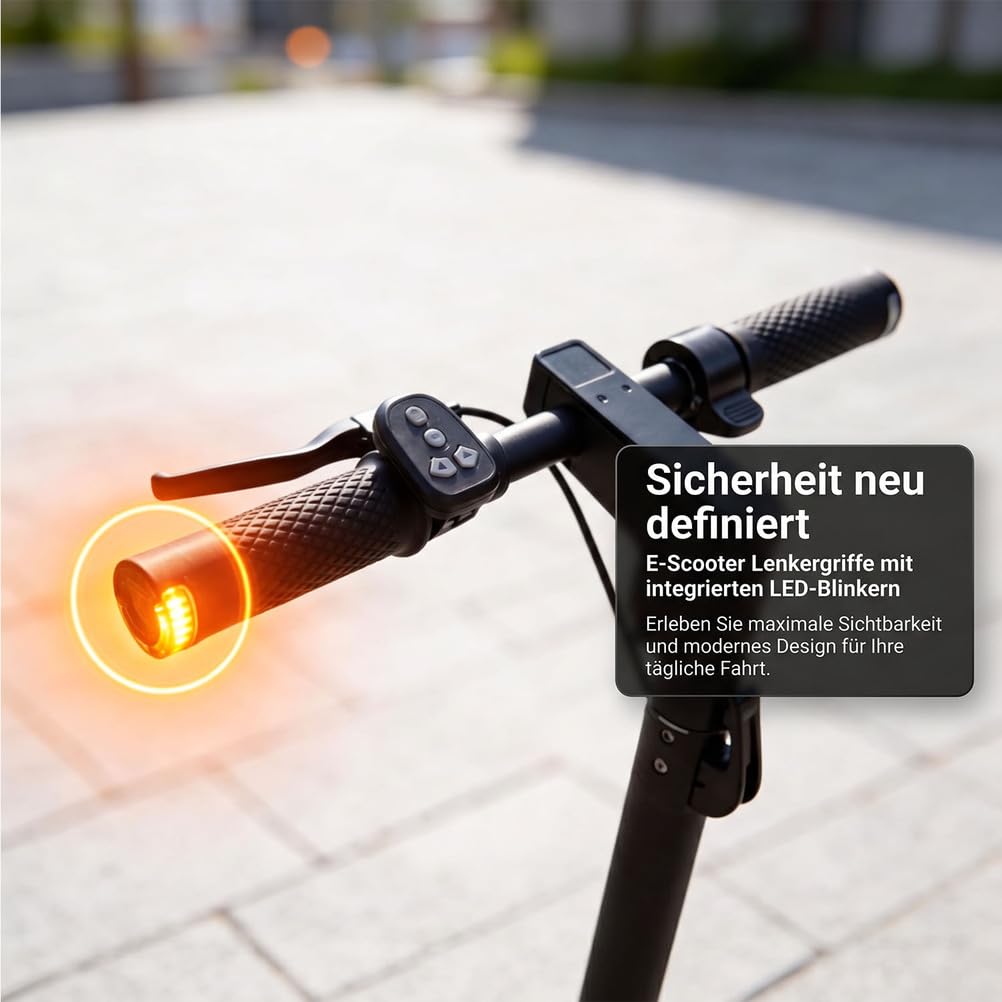 Manopole Manubrio con Indicatori Direzione Xiaomi M365 Pro 1S Pro 2 Mi3
