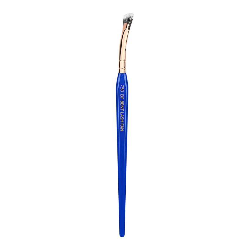 Pincel leque curvado para máscara de cílios BDELLIUM TOOLS Golden Triangle 730, azul, 1 unidade