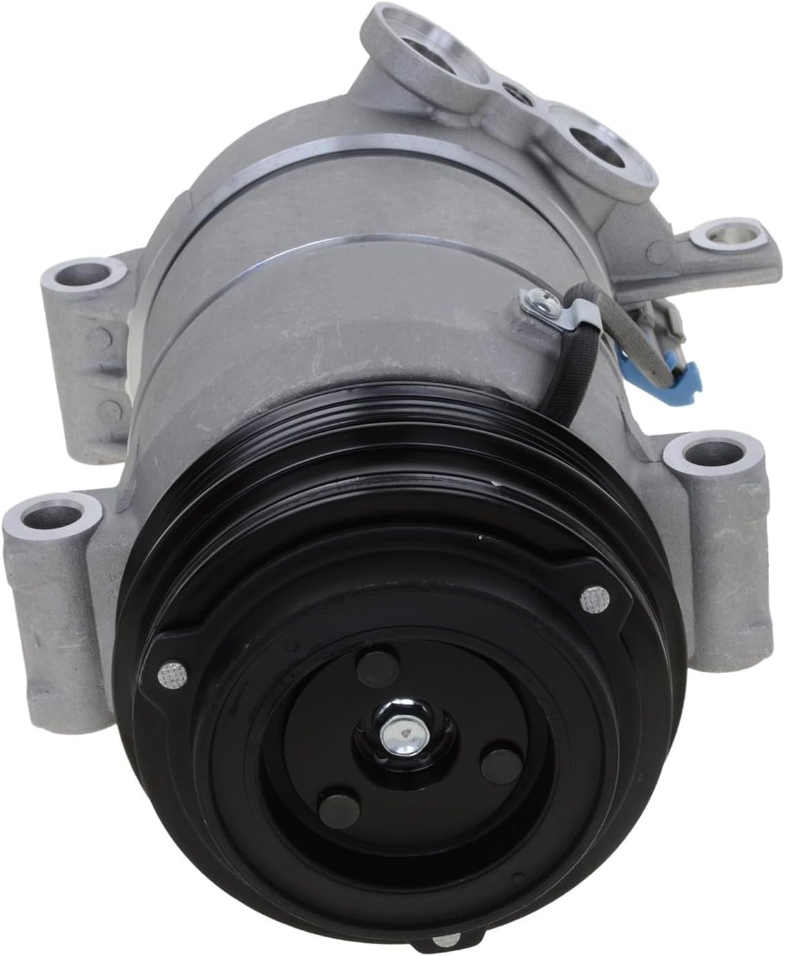 Replacement A/C Compressor Kit Compatible with 1999 GMC Sierra 1500 and Sierra 2500 (4.8L / 5.3L V8) One-Bolt Hose Mounting