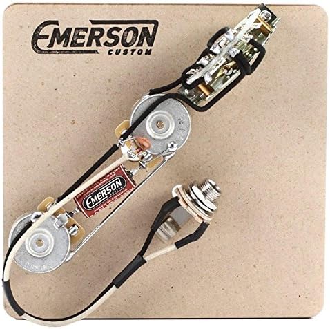 Emerson CustomTelecaster 3-Way Thinline Control Layout Prewired Kit w/ 250K Ohm Pots