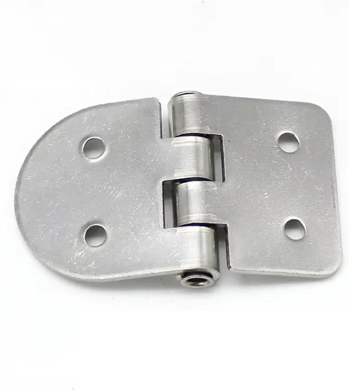 Circular Hinge with Hole Large Elbow Half 304 Stainless Steel Cabinet Door Connector 1Pcs