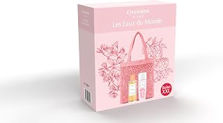 Chanson Les Eaux Du Monde, Bolso + Vanilla Eau de Toilette 100ml + Cherry Bruma Corporal 75ml