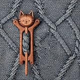 【Bequem】 Es ist angenehm zu tragen, hart, aber sehr leicht, sodass es Ihre Tücher, Schals, Pullover oder Pullover nicht belastet. Wir empfehlen jedoch, die Schalnadeln nicht für längere Zeit an der Kleidung zu belassen, um ein Ziehen zu vermeiden.