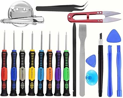 Diy Crafts 12296 9147 Unique Torx Tools Precision Screwdrivers Set Kits for Mobile Phone, Multicolor
