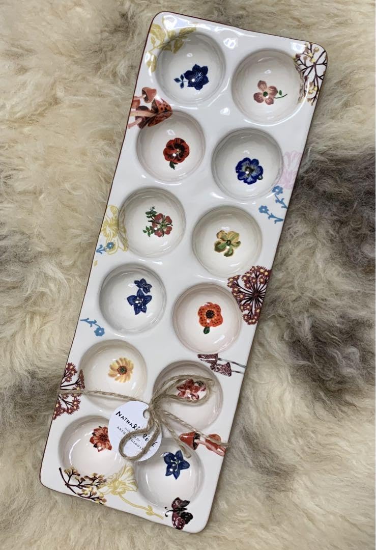 ナタリーレテ　エッグクレート　卵ケース　アンソロポロジー　アクセサリートレイ Amazon.co.jp: ナタリーレテ エッグクレート 卵ケース アンソロ