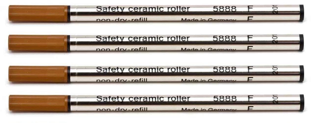 4 Pack – Schwarz 5888 feine Spitze Schmidt METALL Refill