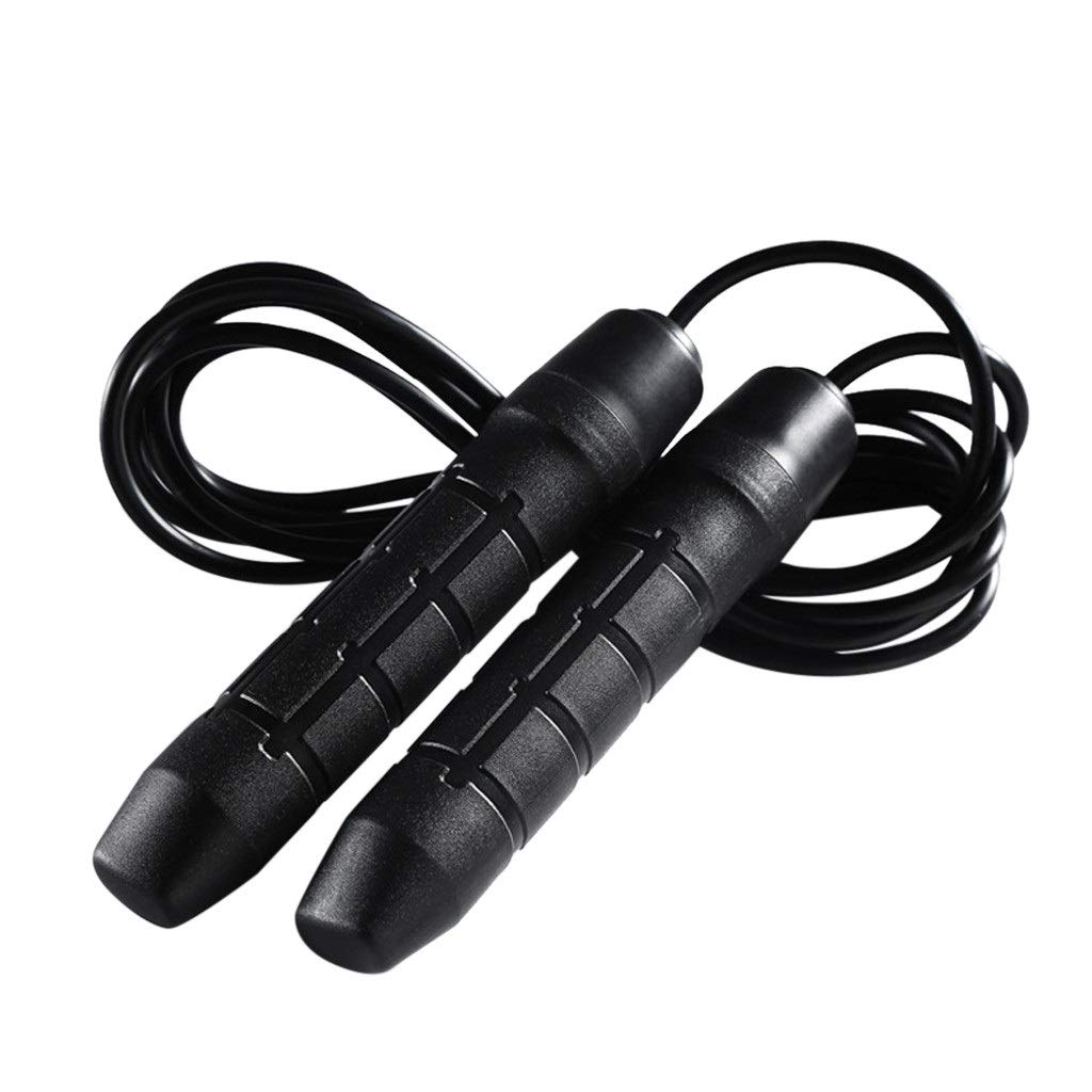 Cuerda para saltar de 3 .0 M, rodamiento de bolas de velocidad, cuerda para saltar, cuerdas para saltar de alambre de acero para boxeo, gimnasio, entrenamiento físico