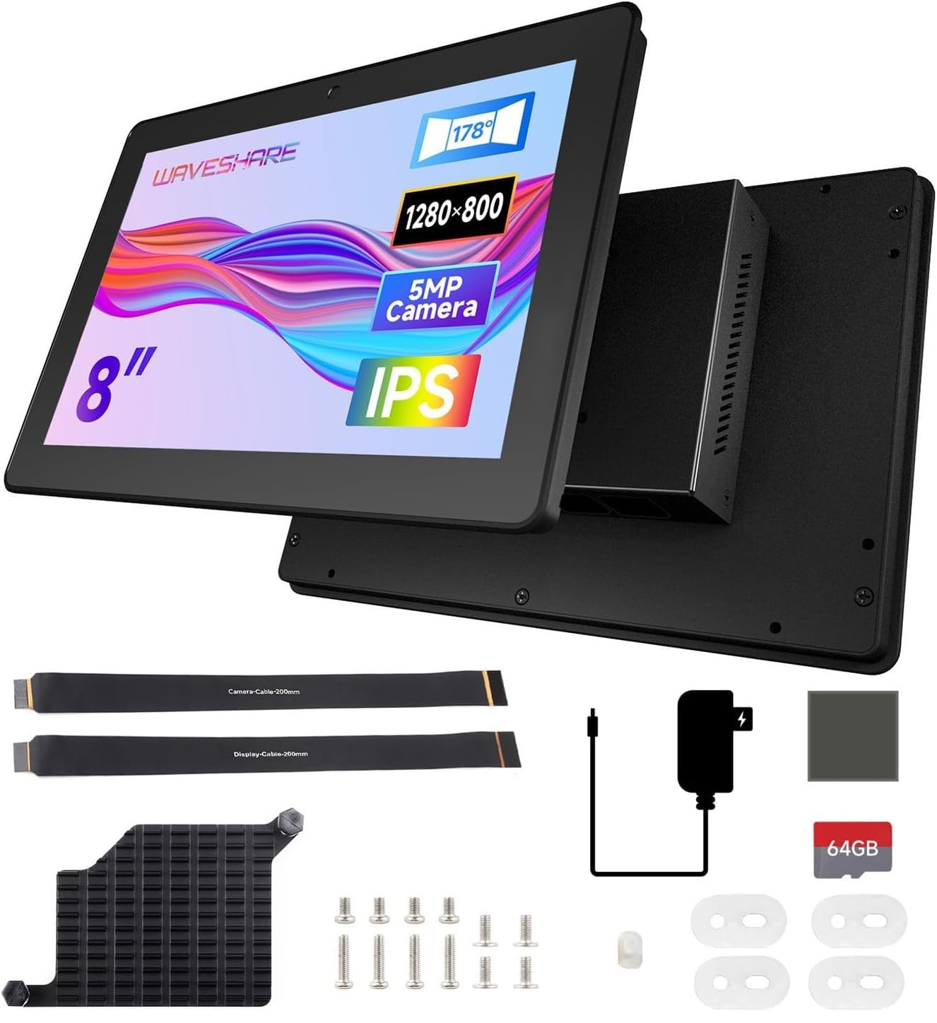 Amazon.co.jp: 8インチHD工業用HMIオールインワンタッチディスプレイ