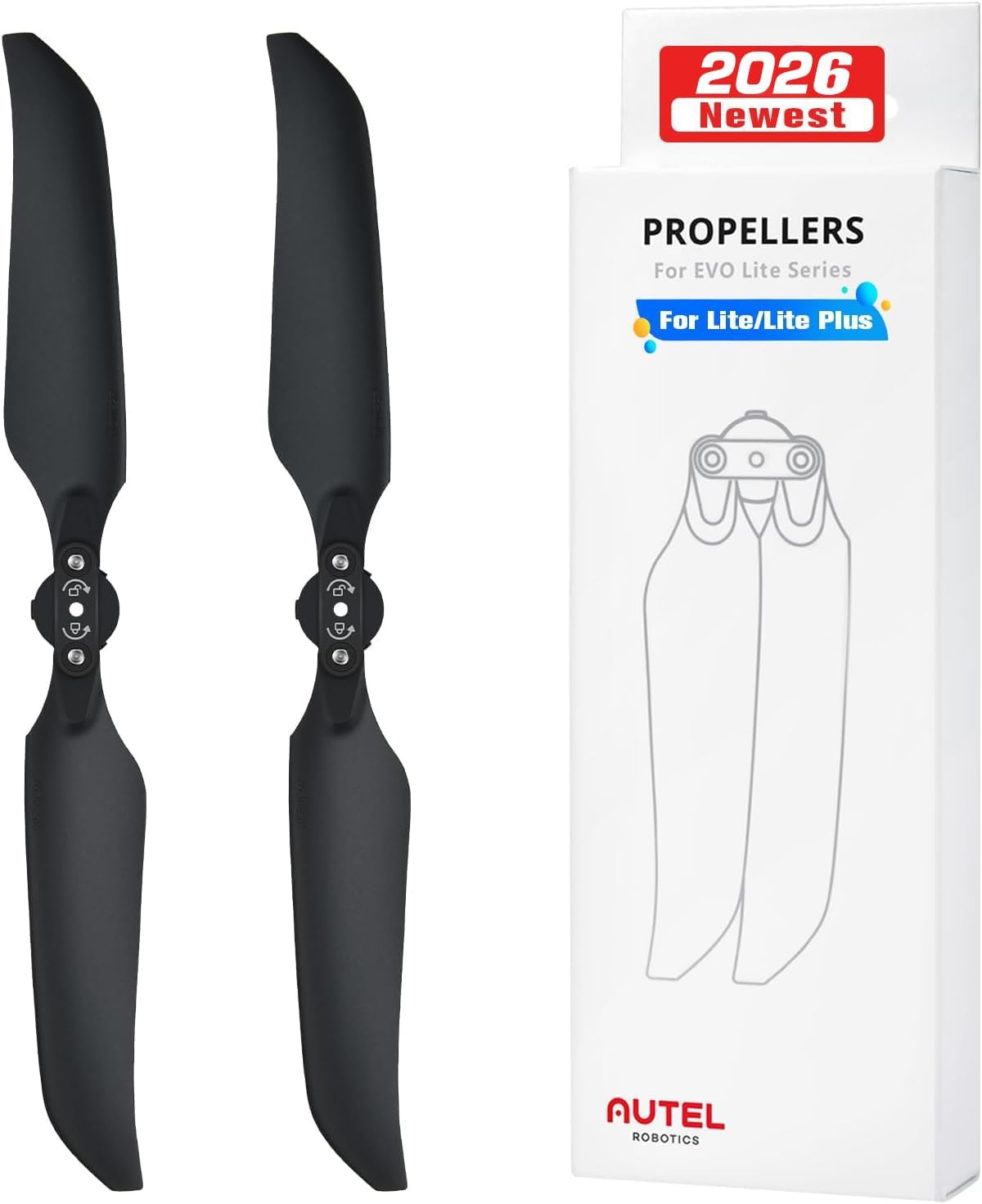 Autel Robotics EVO Lite Enterprise Propeller Folding Quadcopter Propeller Parts General Propeller Accessories for EVO Lite 640T Enterprise/Lite 6K/ Lite/Lite+/ Lite Plus Drone (1 Pair)