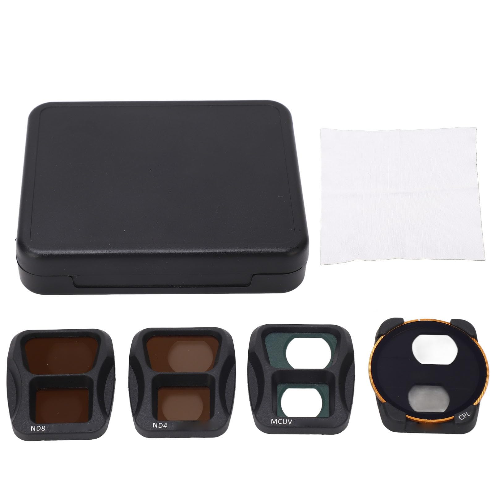 Juego de filtros para drones, filtros profesionales de vidrio óptico MCUV CPL ND4 ND8 para entusiastas de la fotografía AIR 3