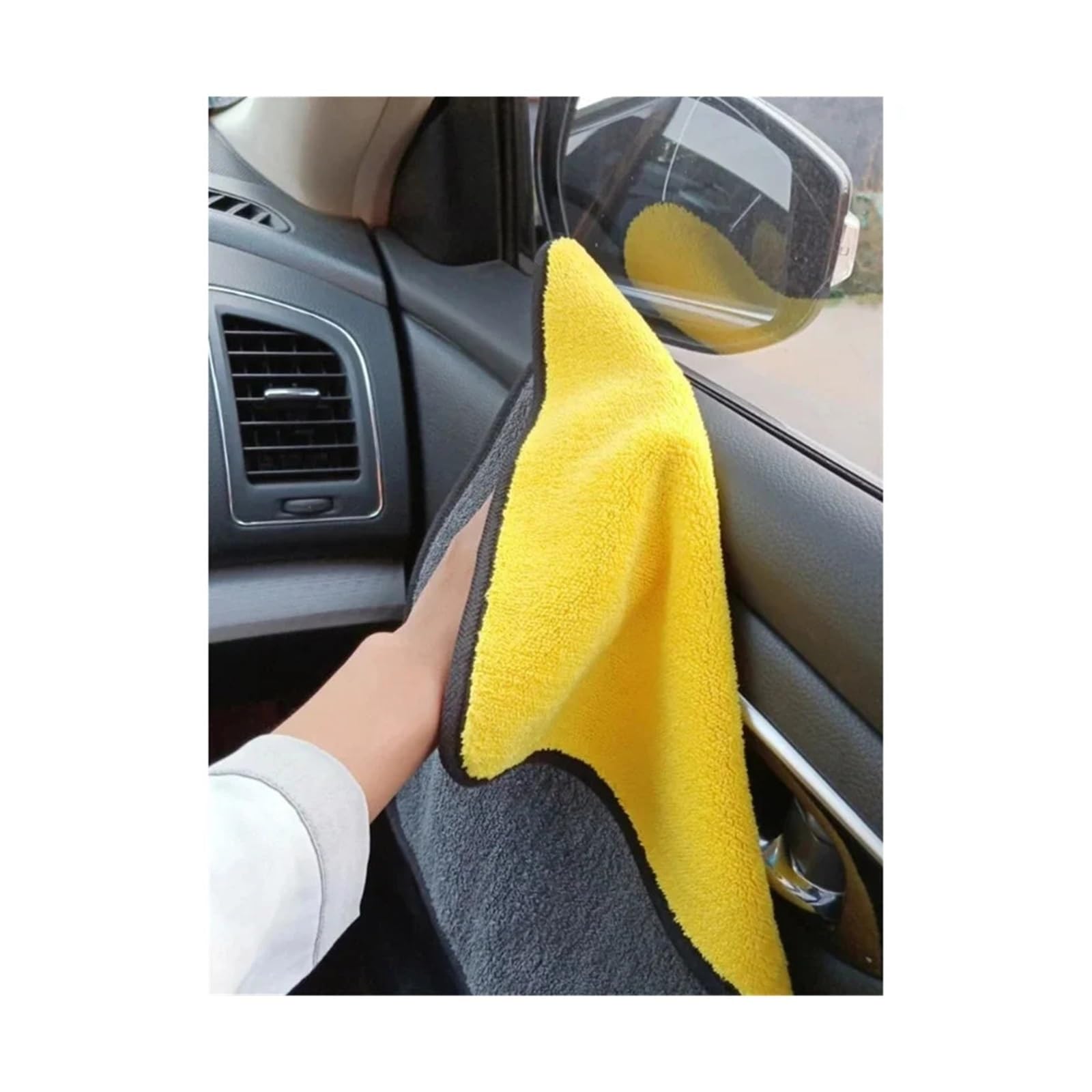 Microfiber Cleaning Towels for Car Detailing - Professional Drying Washing Cloths for Fit for Care 30X30CM 5PCS — view 6